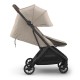 Uppababy Minu V3 Ελαφρύ Βρεφικό Καρότσι Ada - Sandstone Melange | Carbon Frame | Chestnut Leather