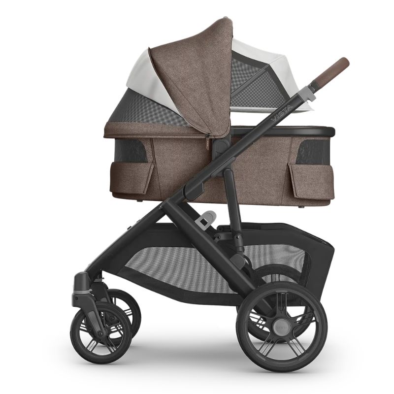 Uppababy V3 Πορτ Μπεμπέ Για Vista, Cruz ή Ridge Owen - Mocha Melange | Carbon Frame