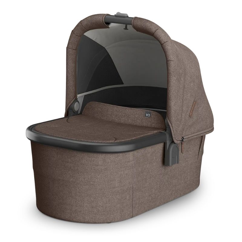 Uppababy V3 Πορτ Μπεμπέ Για Vista, Cruz ή Ridge Owen - Mocha Melange | Carbon Frame