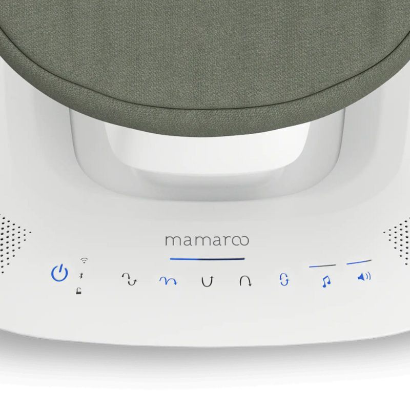 Uppababy Mamaroo Smart Swing Ηλεκτρικό Ρηλάξ Camila - Dark Green Melange