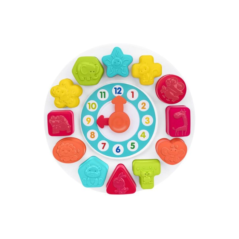 Vitamina G Εκπαιδευτικό Ρολόι Με 12 Σχήματα Για 24-36 Μηνών