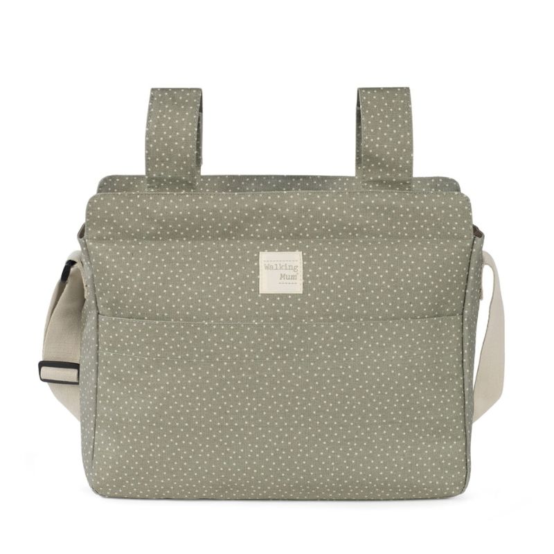 Walking Mum Changing Bag Τσάντα Με Αλλαξιέρα Polka Dots Poppy Moss