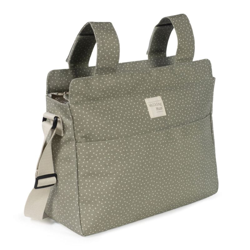 Walking Mum Changing Bag Τσάντα Με Αλλαξιέρα Polka Dots Poppy Moss