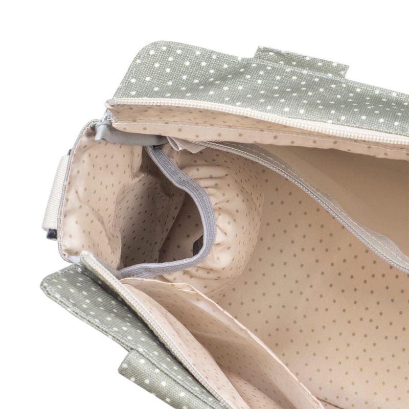 Walking Mum Changing Bag Τσάντα Με Αλλαξιέρα Polka Dots Poppy Moss