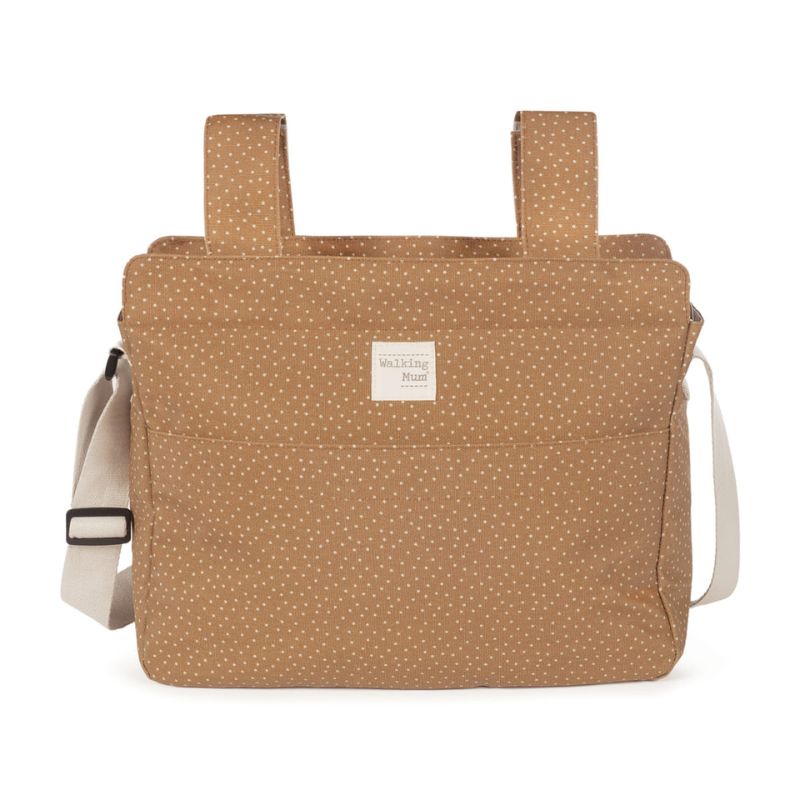 Walking Mum Changing Bag Τσάντα Με Αλλαξιέρα Polka Dots Poppy Cinnamon