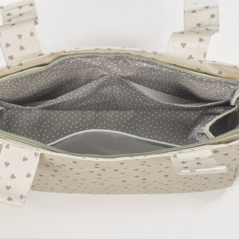 Walking Mum Changing Bag Τσάντα Με Αλλαξιέρα Hearts Poppy Moss