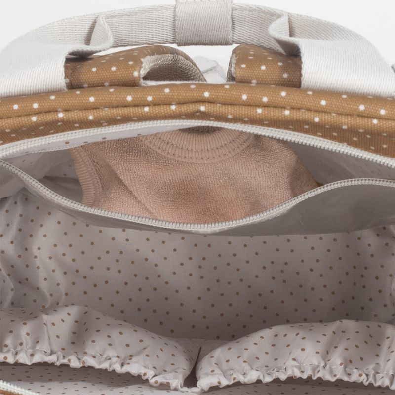 Walking Mum Rucksack Τσάντα Backpack Με Αλλαξιέρα Polka Dot Poppy Cinnamon