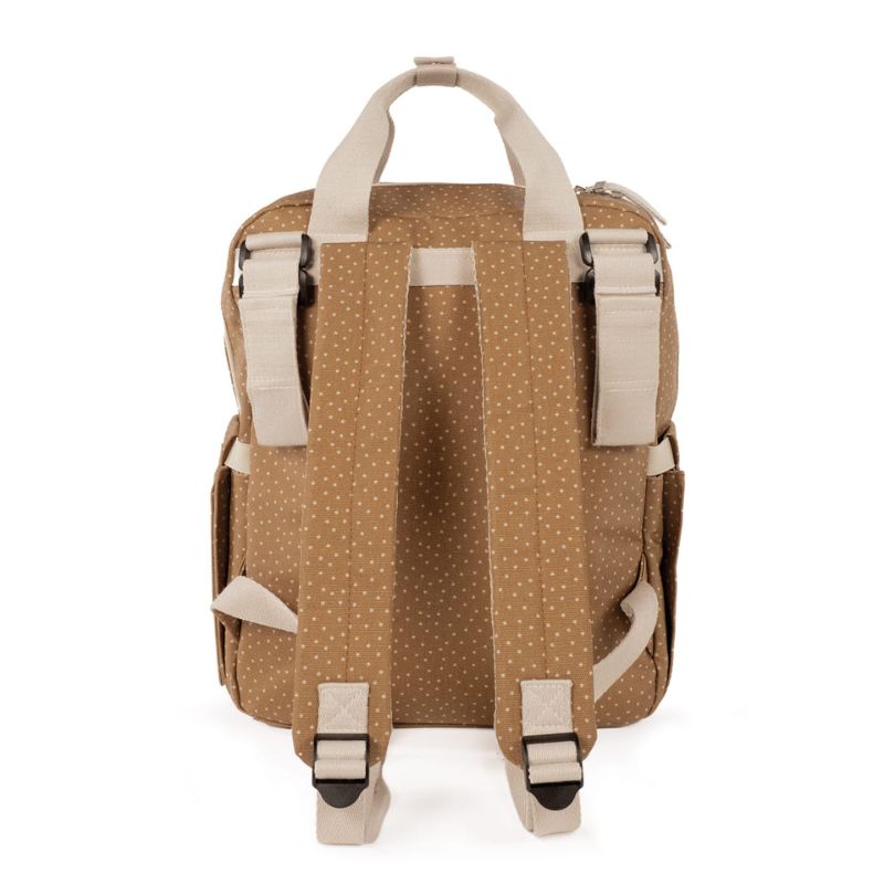 Walking Mum Rucksack Τσάντα Backpack Με Αλλαξιέρα Polka Dot Poppy Cinnamon