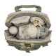 Walking Mum Rucksack Τσάντα Backpack Με Αλλαξιέρα Hearts Poppy Moss