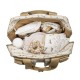 Walking Mum Rucksack Τσάντα Backpack Με Αλλαξιέρα Hearts Poppy Cinnamon