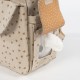 Walking Mum Rucksack Τσάντα Backpack Με Αλλαξιέρα Hearts Poppy Cinnamon