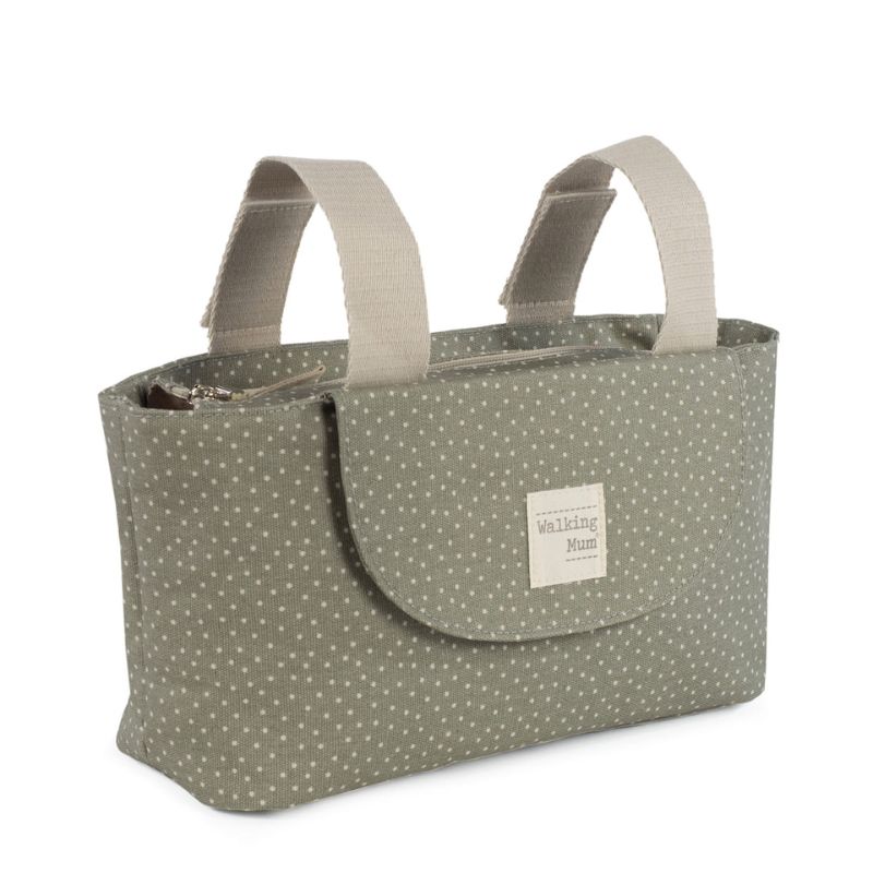 Walking Mum Organizer Bag Οργανωτής Καροτσιού Polka Dot Poppy Moss
