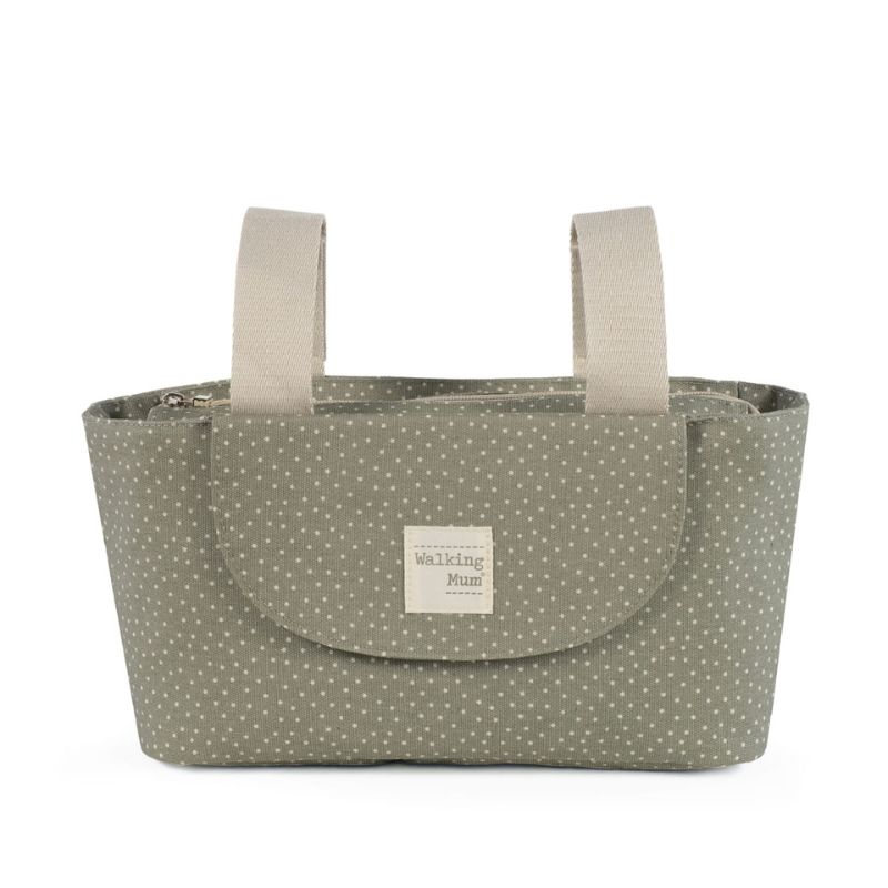 Walking Mum Organizer Bag Οργανωτής Καροτσιού Polka Dot Poppy Moss