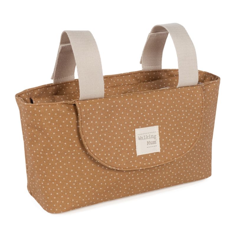 Walking Mum Organizer Bag Οργανωτής Καροτσιού Polka Dot Poppy Cinnamon