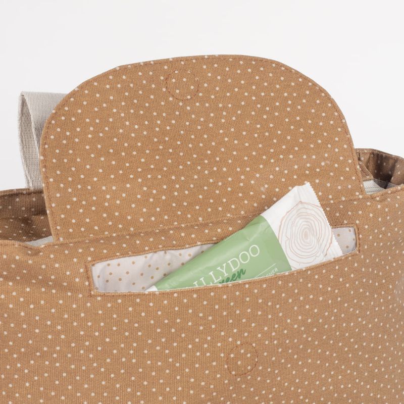 Walking Mum Organizer Bag Οργανωτής Καροτσιού Polka Dot Poppy Cinnamon