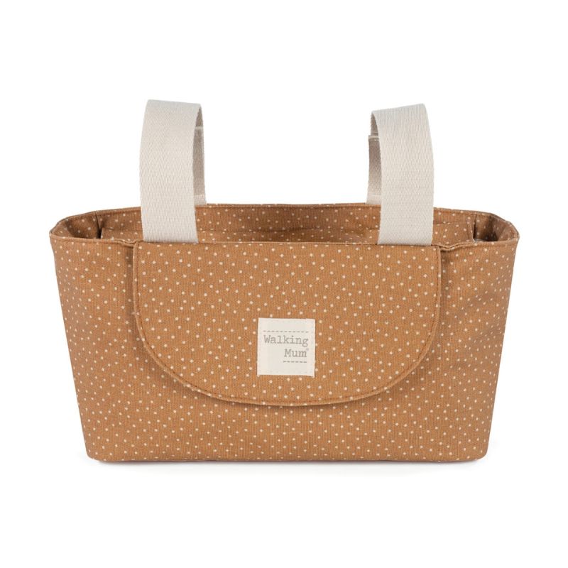 Walking Mum Organizer Bag Οργανωτής Καροτσιού Polka Dot Poppy Cinnamon