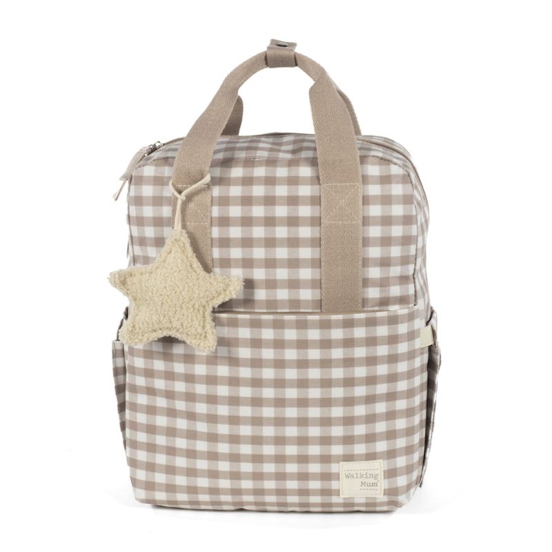 Walking Mum Rucksack Τσάντα Backpack Με Αλλαξιέρα Caetana Sand