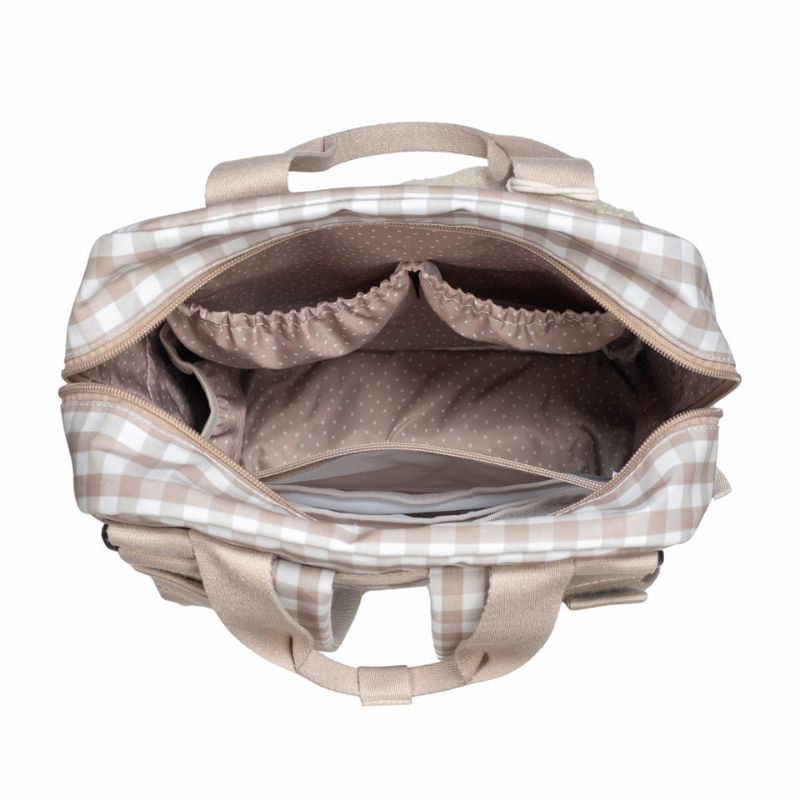 Walking Mum Rucksack Τσάντα Backpack Με Αλλαξιέρα Caetana Sand
