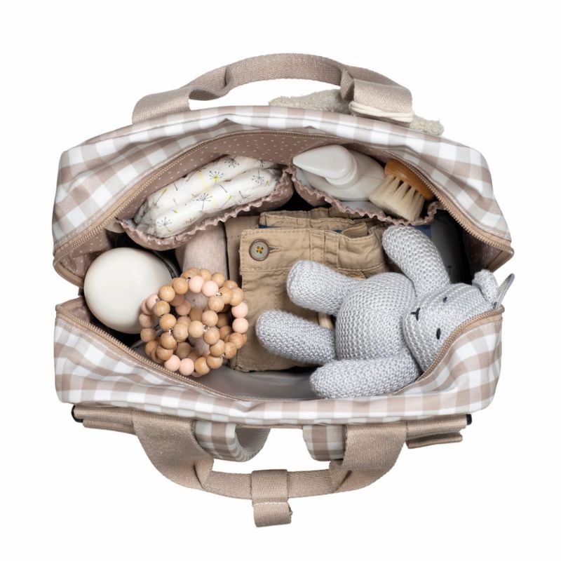 Walking Mum Rucksack Τσάντα Backpack Με Αλλαξιέρα Caetana Sand