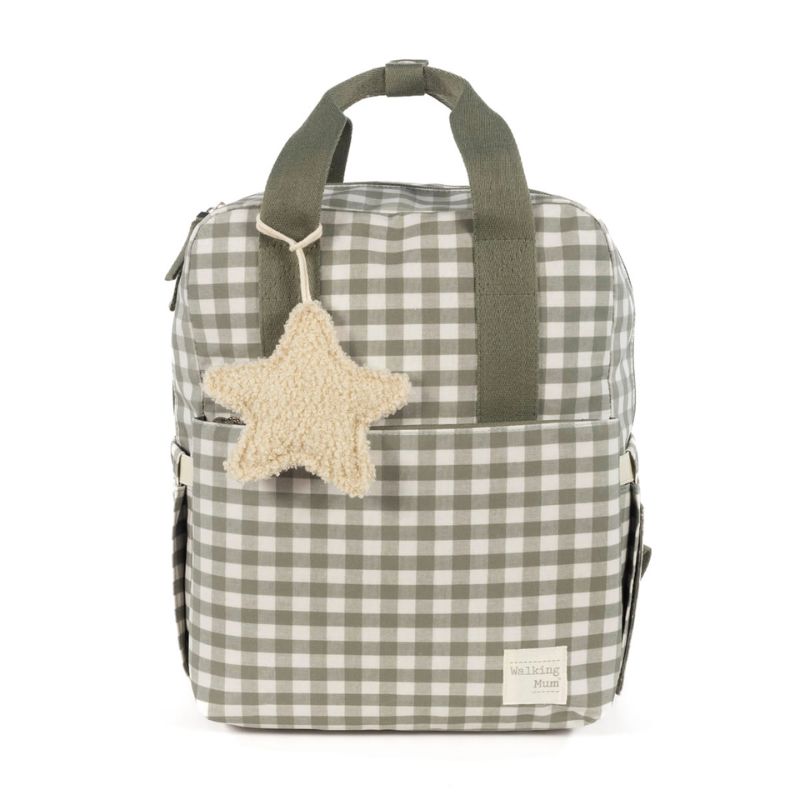 Walking Mum Rucksack Τσάντα Backpack Με Αλλαξιέρα Caetana Stone