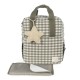 Walking Mum Rucksack Τσάντα Backpack Με Αλλαξιέρα Caetana Stone