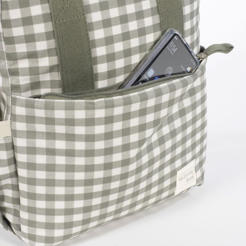 Walking Mum Rucksack Τσάντα Backpack Με Αλλαξιέρα Caetana Stone