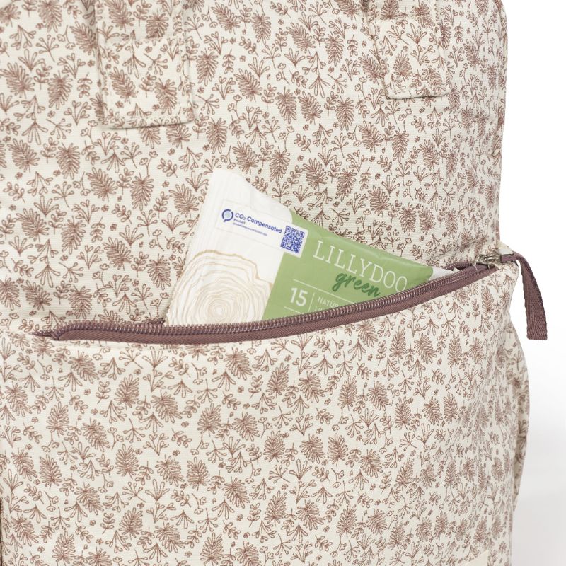 Walking Mum Rucksack Τσάντα Backpack Με Αλλαξιέρα Gala Cherry