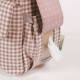 Walking Mum Rucksack Τσάντα Backpack Με Αλλαξιέρα I Love Vichy Pink