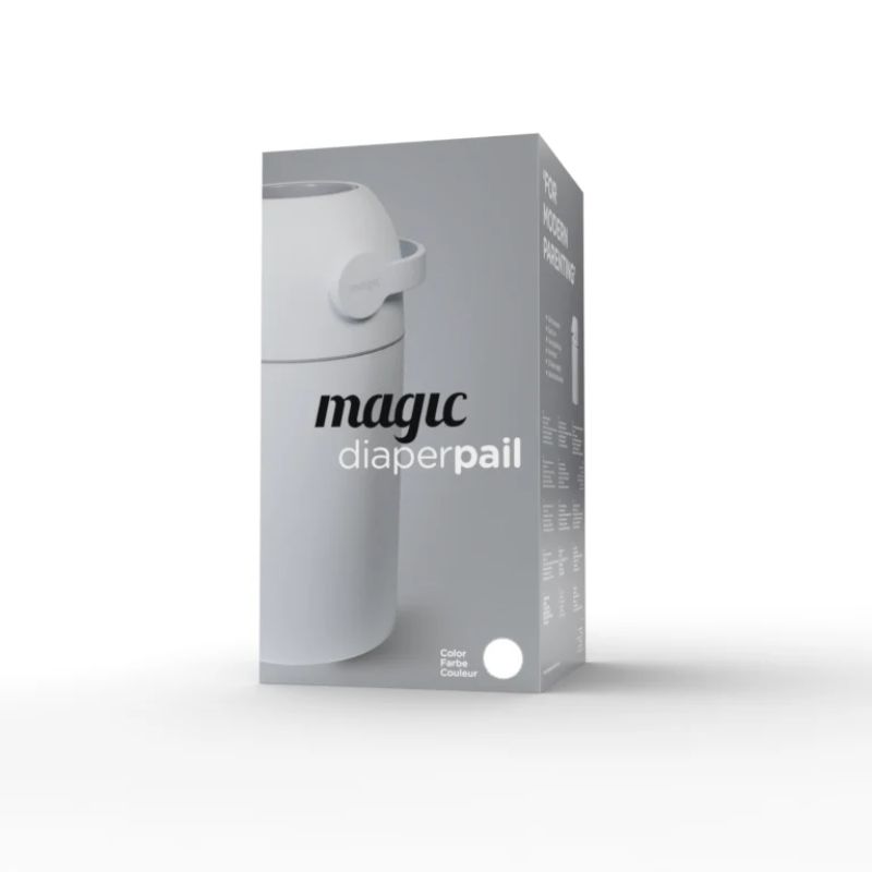 WeToo Magic Majestic Κάδος Απόρριψης Πάνας Μωρού White