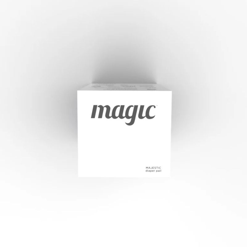WeToo Magic Majestic Κάδος Απόρριψης Πάνας Μωρού White
