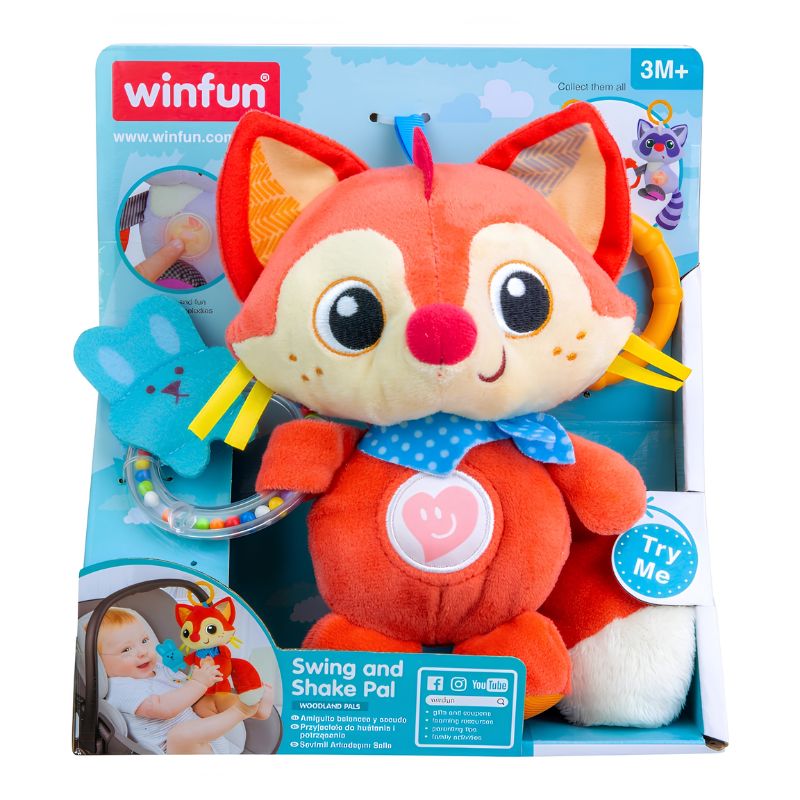 Winfun Swing N’ Shake Pal Μουσικό Παιχν΄΄ιδι Για 3+ Μηνών Fox