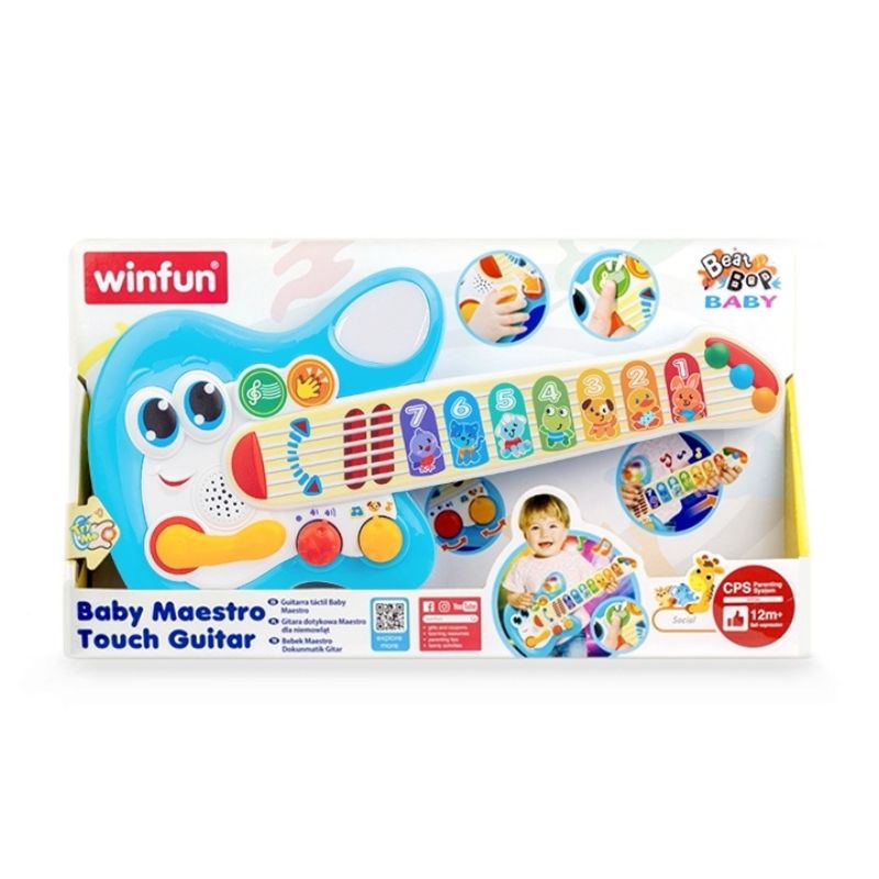 Winfun Μελωδική Κιθάρα Για 12+ Μηνών Baby Maestro Touch Guitar