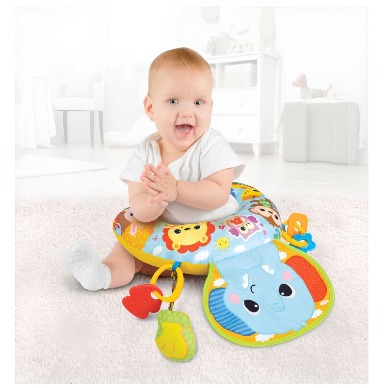 Winfun Tummy Time Pillow Μαξιλάρι Δραστηριοτήτων Για 0+ Μηνών Jungle Fun