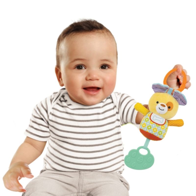 Winfun Chime & Teething Κρεμαστή Κουδουνίστρα Με Μασητικό Για 0+ Μηνών Lil' Puppy