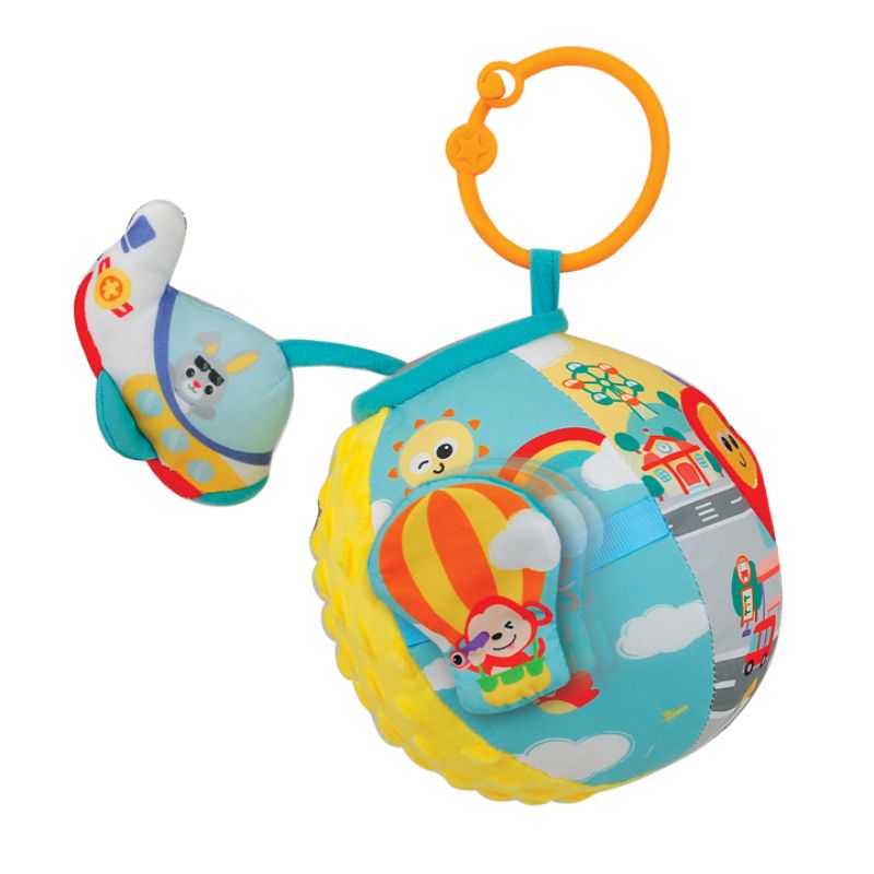 Winfun Μαλακή Μπάλα Δραστηριοτήτων Για 3+ Μηνών Lil' Traveler Activity Ball