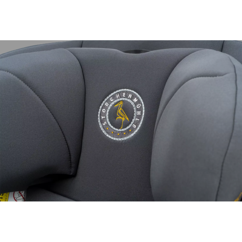 Storchenmuhle Καθισματάκι Αυτοκινήτου Niki Kid i-Size με Isofix Asphalt Grey 76–150 εκ