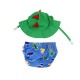 Zoocchini Βρεφικό Σετ Αντιηλιακό Καπέλο Bucket Και Πάνα Μαγιό με UPF 50+ Devin the Dino & Friends