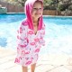 Zoocchini Παιδική Πετσετέ Κάπα Θαλάσσης με UPF 50+ Franny The Flamingo