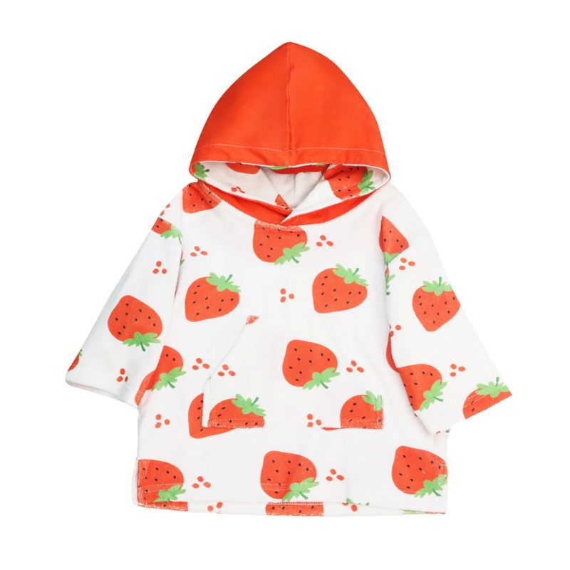 Zoocchini Παιδική Πετσετέ Κάπα Θαλάσσης με UPF 50+ Strawberry