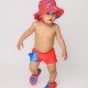 Zoocchini Παιδικό Swim Trunk Με UPF 50+ Sherman the Shark