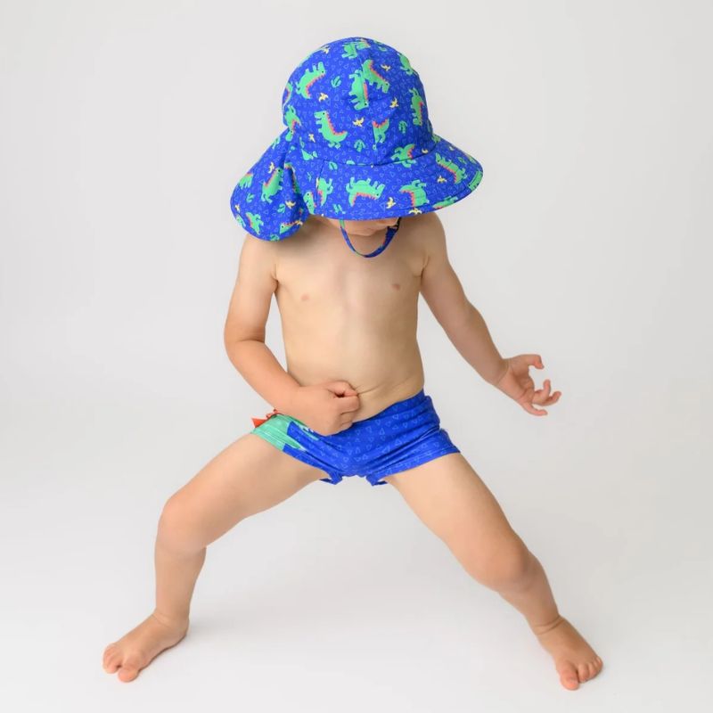 Zoocchini Παιδικό Swim Trunk Με UPF 50+ Devin the Dino
