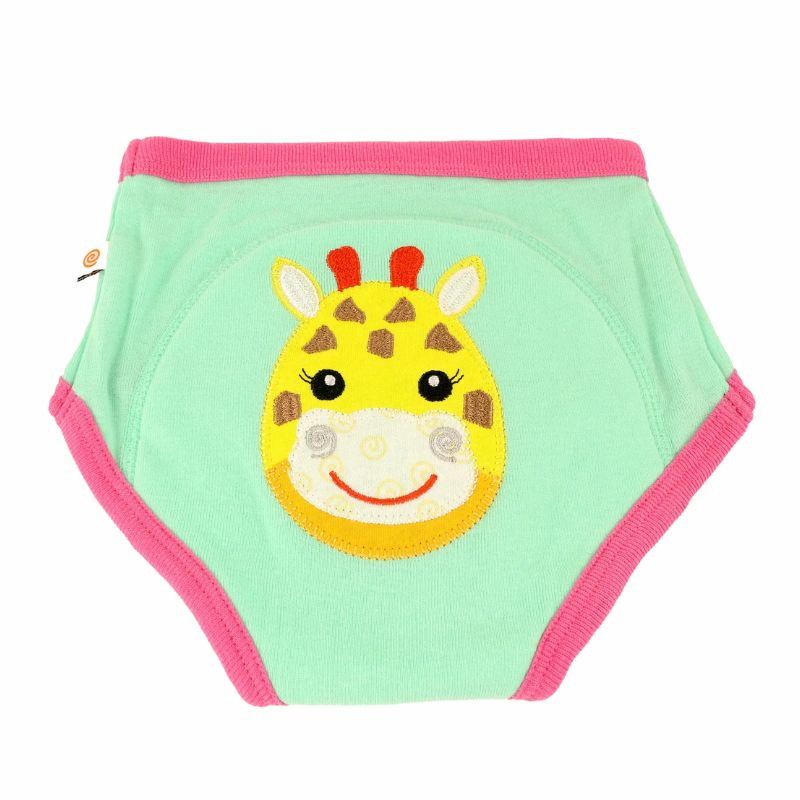 Zoocchini Σετ Οργανικά Εκπαιδευτικά Εσώρουχα 3 τμχ Zoo Friends