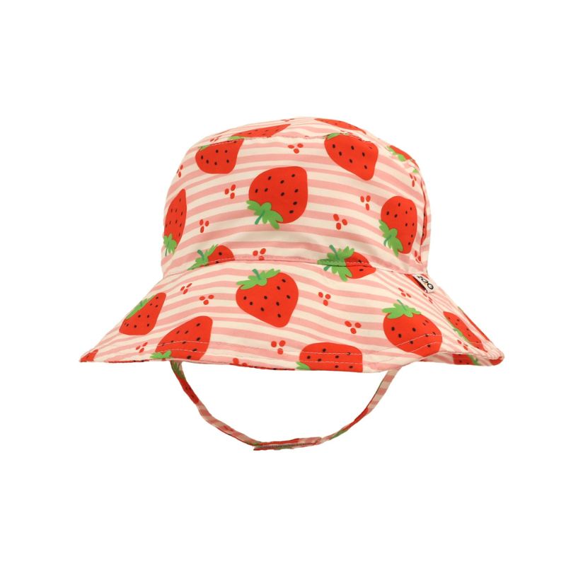Zoocchini Αντιηλιακό Καπέλο Bucket με UPF 50+ Strawberry