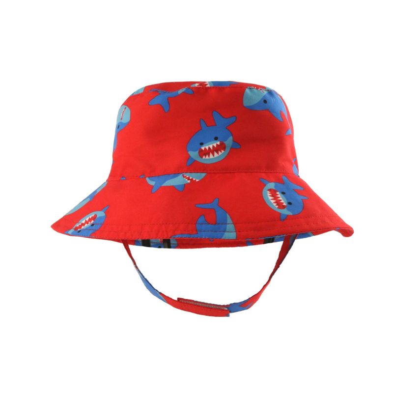 Zoocchini Αντιηλιακό Καπέλο Bucket με UPF 50+ Sherman the Shark