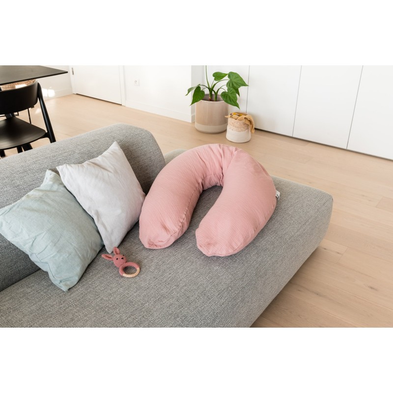 Doomoo μαξιλάρι θηλασμού Comfy big Pink