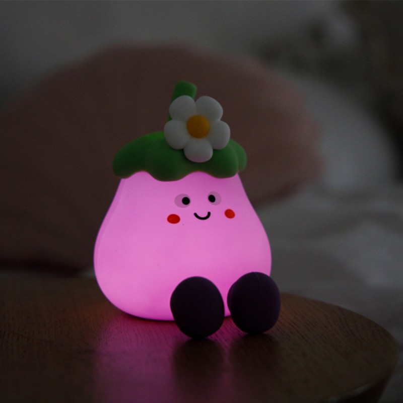 INNOGIO ΦΩΤΙΣΤΙΚΟ ΝΥΚΤΟΣ ΣΙΛΙΚΟΝΗΣ GIO EGGPLANT