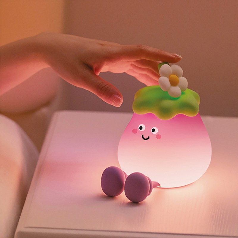 INNOGIO ΦΩΤΙΣΤΙΚΟ ΝΥΚΤΟΣ ΣΙΛΙΚΟΝΗΣ GIO EGGPLANT