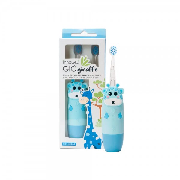 INNOGIO SONIC ΠΑΙΔΙΚΗ ΗΛΕΚΤΡΙΚΗ ΟΔΟΝΤΟΒΟΥΡΤΣΑ GIOGIRAFFE BLUE