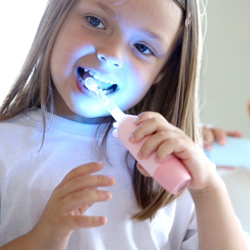 INNOGIO SONIC ΠΑΙΔΙΚΗ ΗΛΕΚΤΡΙΚΗ ΟΔΟΝΤΟΒΟΥΡΤΣΑ GIOGIRAFFE PINK