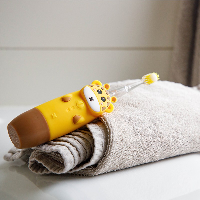 INNOGIO SONIC ΠΑΙΔΙΚΗ ΗΛΕΚΤΡΙΚΗ ΟΔΟΝΤΟΒΟΥΡΤΣΑ GIOGIRAFFE YELLOW